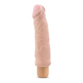 "X5 Plus - Hard on Vibrating 9 Inch Dildo - Natural BL-52203"