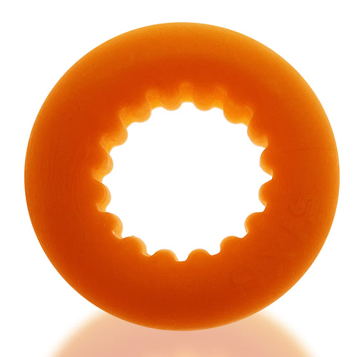 "Axis - Rib Griphold Cockring - Orange Ice OX-3068-ORGICE"
