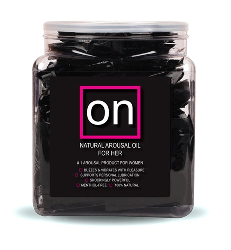 "On Natural Arousal Oil - Original - 75 Piece Fishbowl - 0.3ml Ampoules SEN-VL184-75F"
