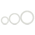 "Performance - Vs4 Pure Premium Silicone Cockring Set - White BL-370819"