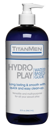 "Titanmen Hydro Play Water Based Glide - Bulk - 32  Fl. Oz. DJ3900-09-BU"