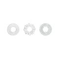 "Renegade - Dyno Rings - Clear NSN-1111-31"