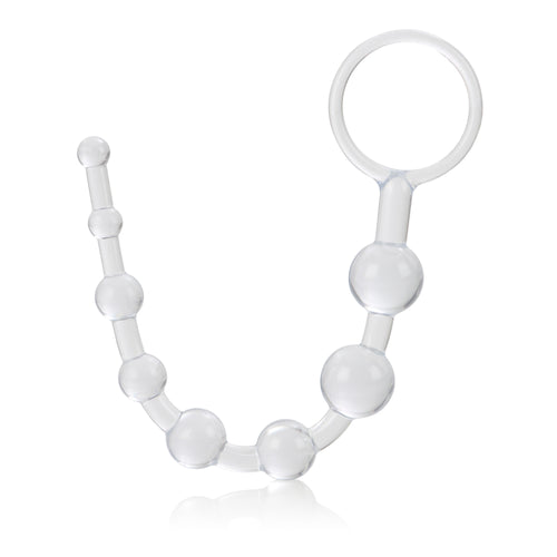 "Anal 101 Intro Beads - Clear SE1314002"