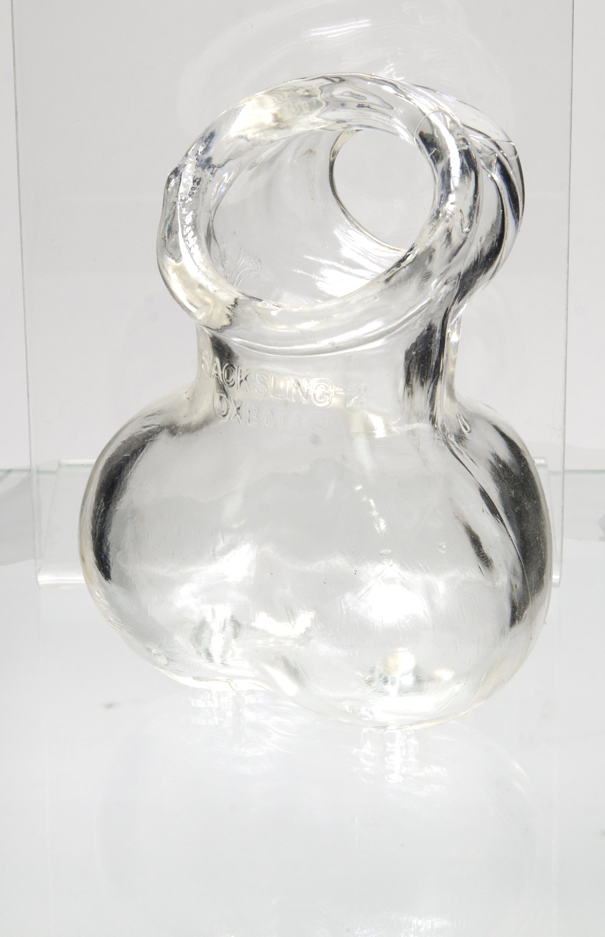 "Sacksling-2, Cocksling Ballbag, Clear OX-3017-CLR"