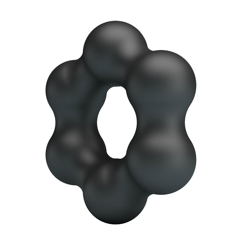 "Clauzell - Cockring Super Soft Silicone - Black BI-210352"
