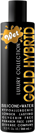 "Wet Gold Hybrid Water Silicone Blend - 9 Fl. Oz. WT27208"