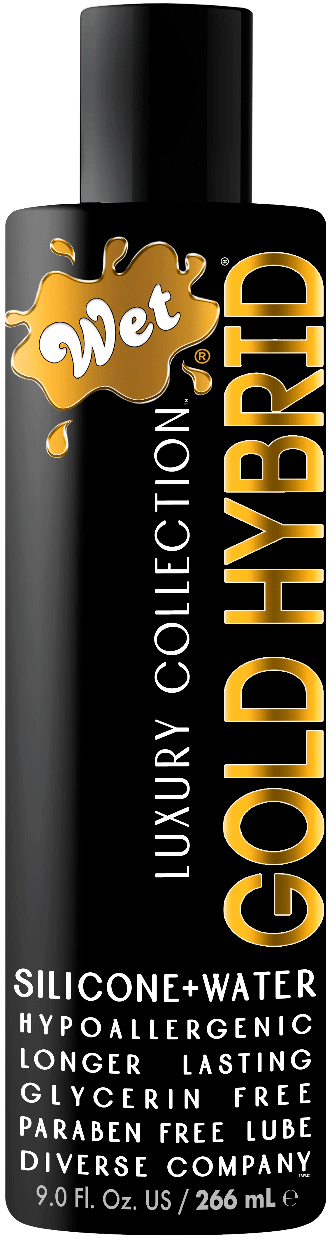 "Wet Gold Hybrid Water Silicone Blend - 9 Fl. Oz. WT27208"