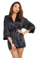 "Robe, Chemise, Padded Hanger - Small - Black DG-3717BLKS"
