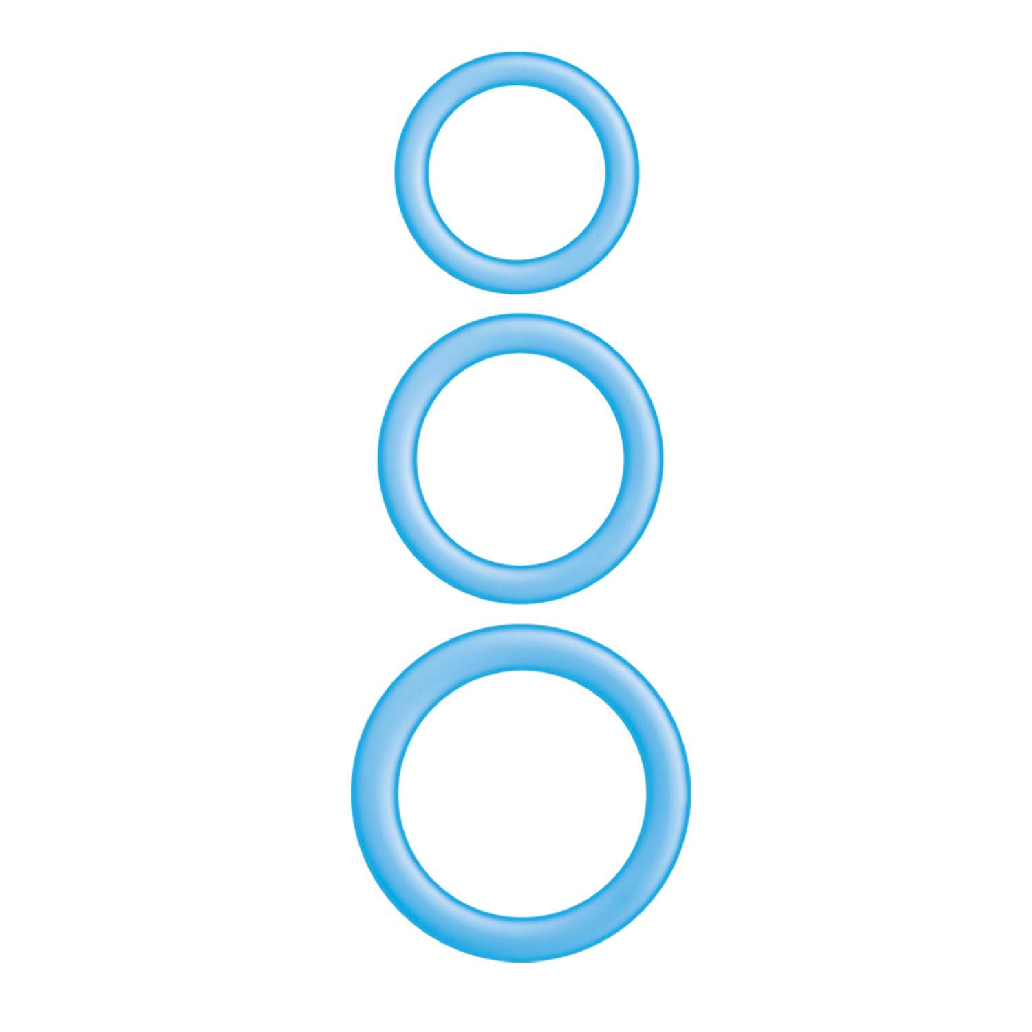 "Enhancer Blue Glow Rings NW3088"