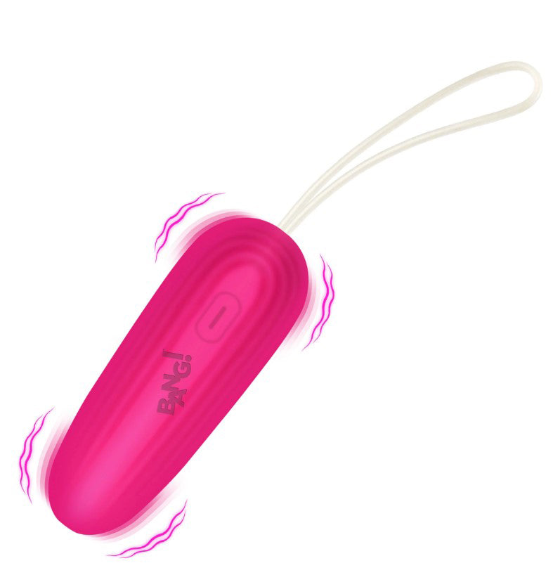 "Silicone Vibrating Egg - Pink BNG-AH881"