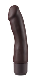 "Dr. Skin Silicone  Dr. Steve - 7 Inch Vibrating Dildo - Brown BL-63926"