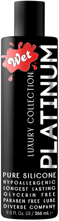 "Wet Platinum Luxury Silicone Lubricant - 9 Fl. Oz. WT20702"