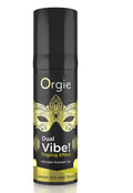 "Dual Vibe Gin and Tonic Lemon Kissable Liquid Vibrator 15ml CC-OG-17588"