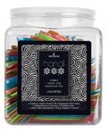 "Handipop Hand Job Massage Gel Assorted Flavor - 100 Piece Single Use Packet Tub SEN-VL680-100AF"