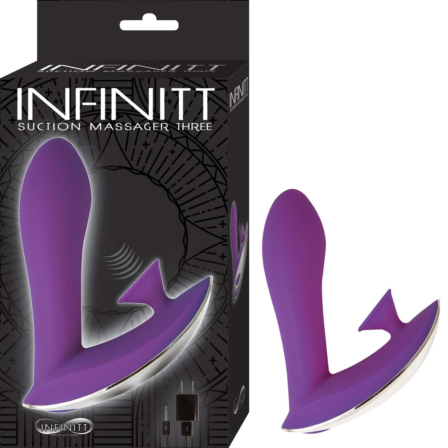 "Infinitt Suction Massager Three - Purple NW2800-2"