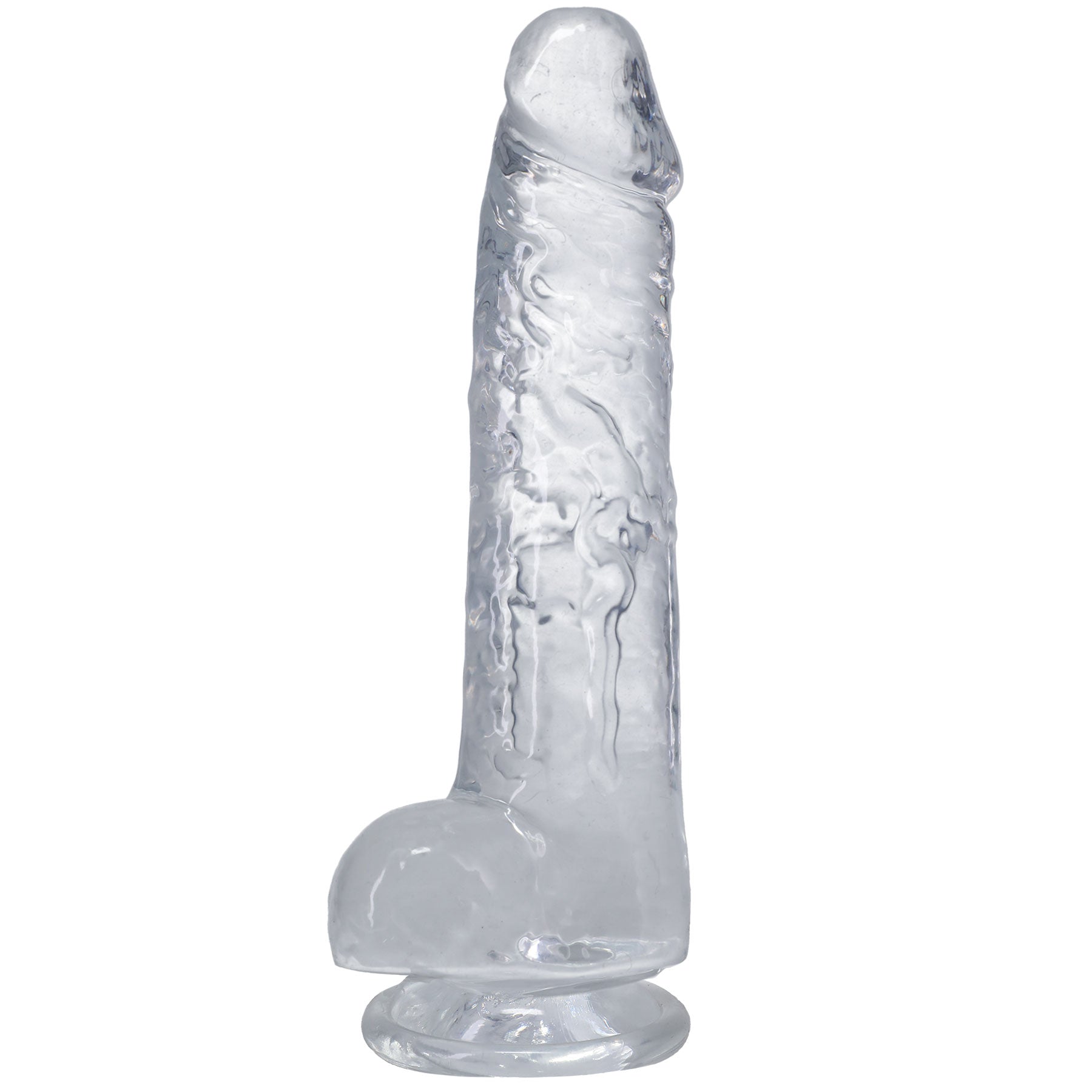 "Big Dick in a Bag 8 Inch - Clear DJ5002-02-BG"