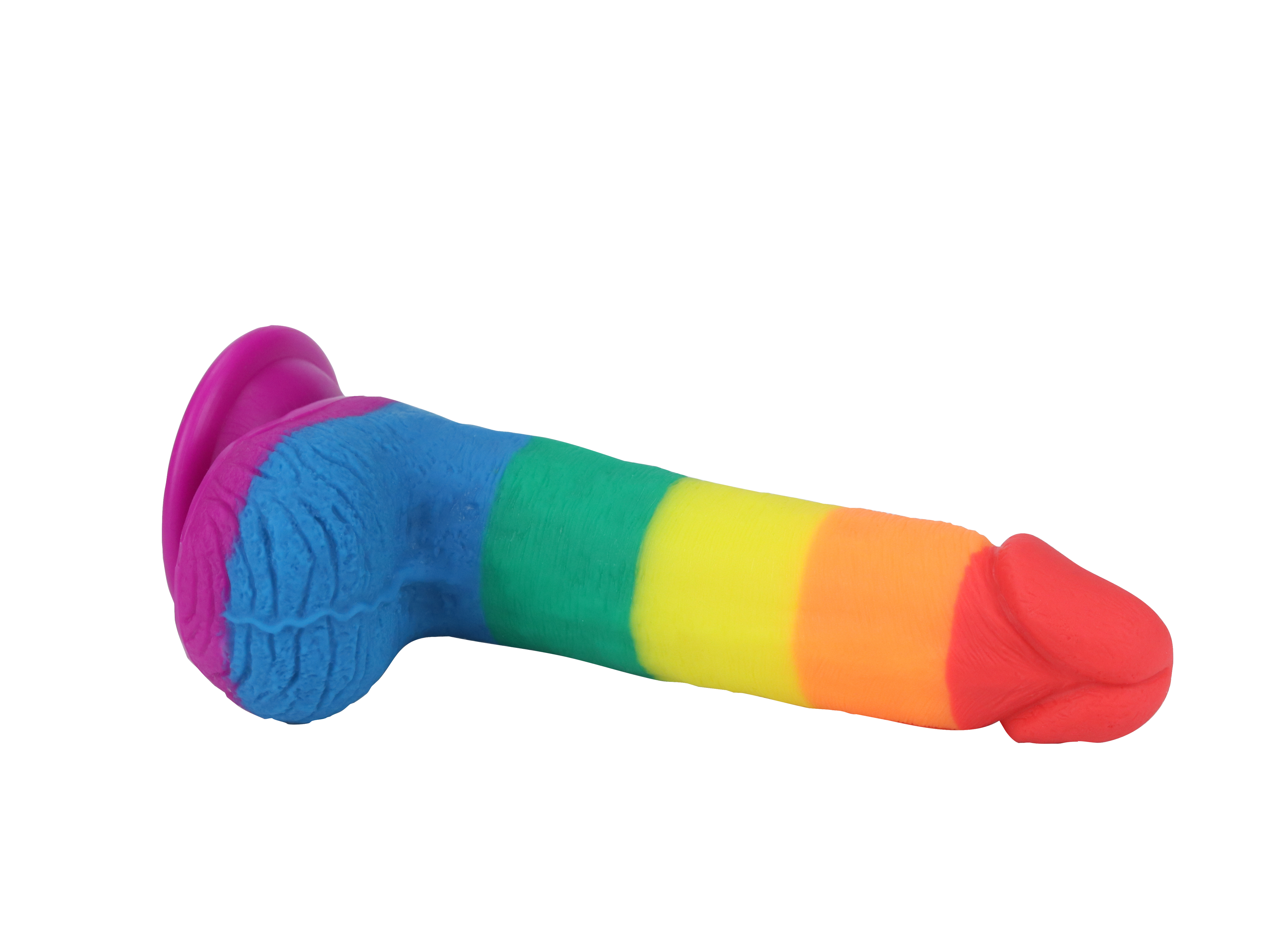 "7.5 Pride Dildo - Rainbow TMN-GL-3014"
