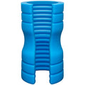 "Optimale  - Truskyn  Silicone Stroker - Ribbed -  Blue DJ0694-02-BX"