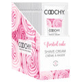 "Coochy Shave Cream - Frosted Cake - 15 ml Foils 24 Count Display COO1003-99D"
