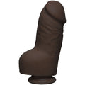 "The D - Fat D - 8 Inch With Balls - Ultraskyn -  Chocolate DJ1700-88-CD"