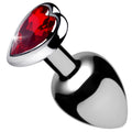 "Red Heart Gem Anal Plug - Medium BTYS-AF633-MEDIUM"