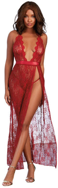 "Gown, G-String - Medium - Garnet DG-10460GARM"