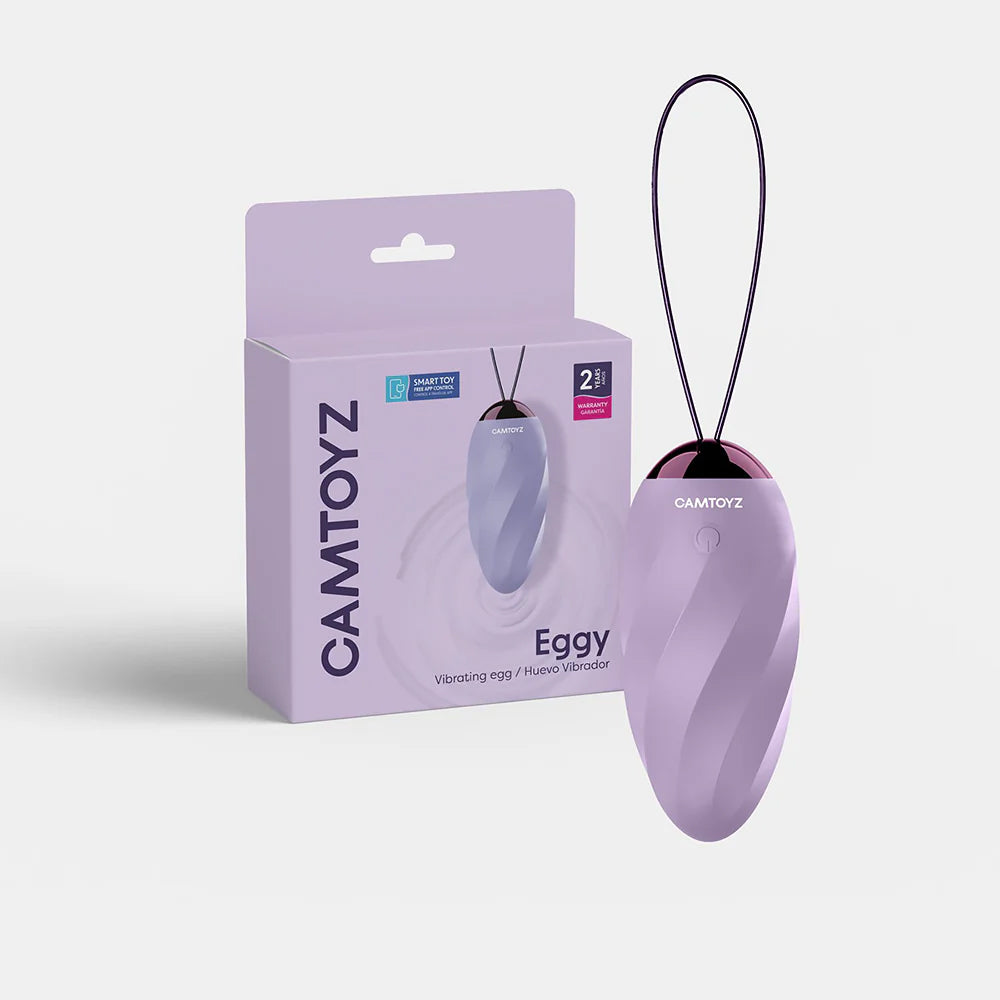 "Eggy Camtoyz Vibrating Egg - Purple CT-JVB-1142E"
