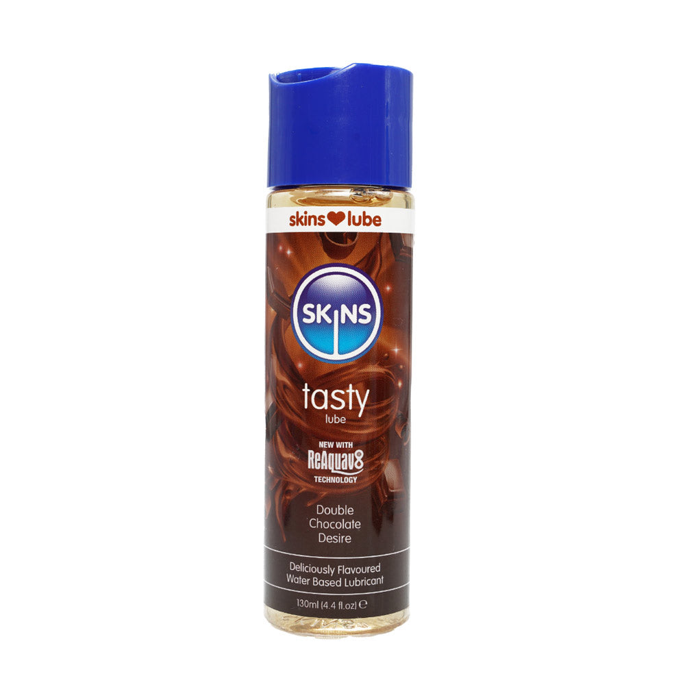 "Skins Double Chocolate Water Based Lubricant 4.4oz CC-SKLUBDC4"