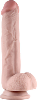 "Real Skin 9 Dual Layer Dildo - Beige TMN-GL-2468"
