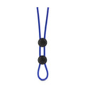 "Stay Hard - Silicone Double Loop Cock Ring - Blue BL-32092"