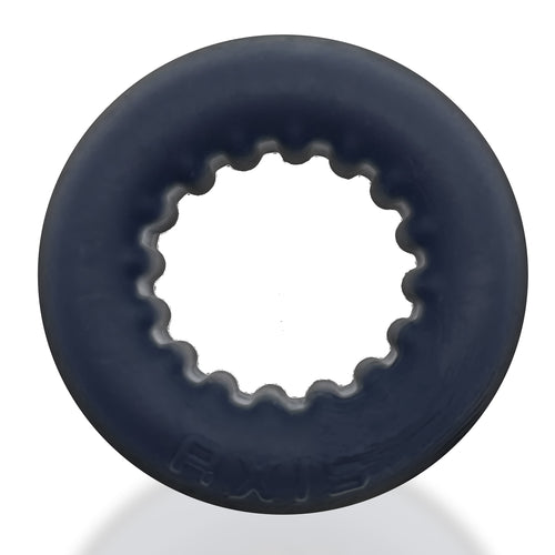 "Axis - Rib Griphold Cockring - Black Ice OX-3068-BLKICE"