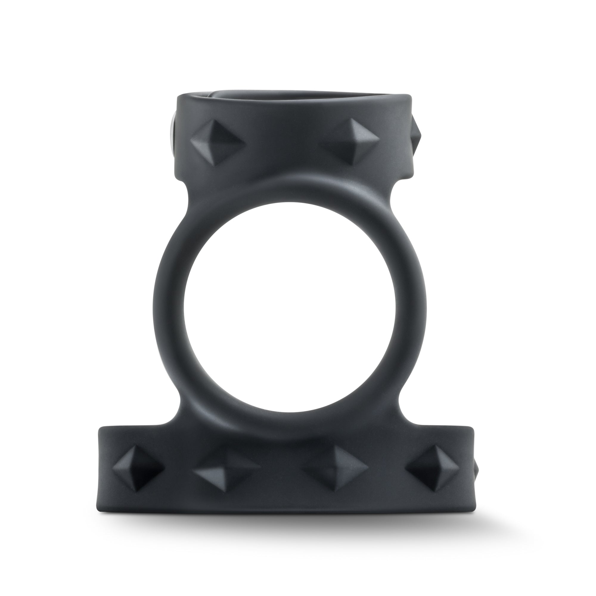 "Performance - Vs8 - Silicone Double Cock & Ball Strap - Black BL-91735"
