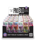 "Pro Blo Deep Throat Numbing Spray Pop Display of 24pcs LG-BT526D"