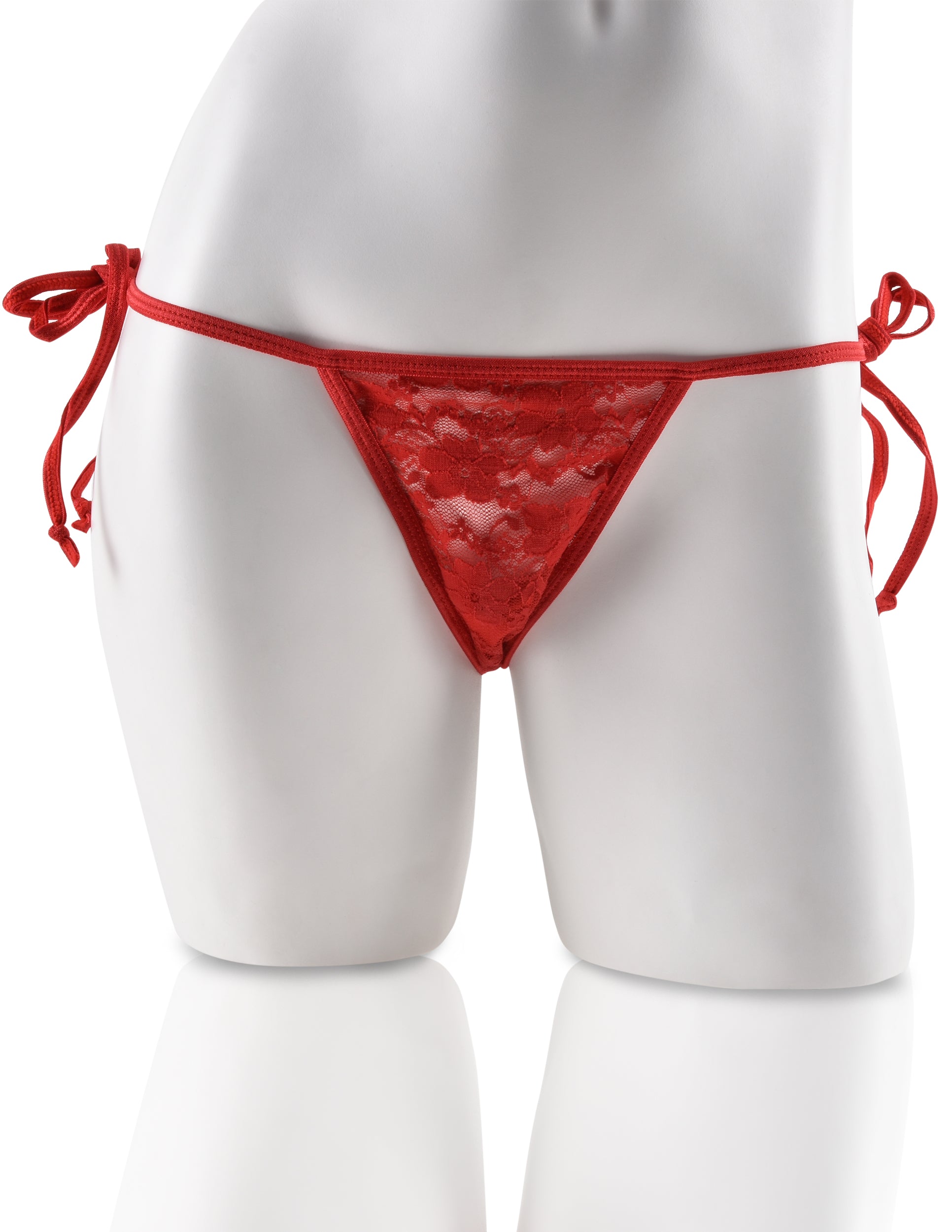 "Fetish Fantasy Series Date Night Remote Control  Panties - Red PD4023-15"