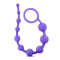 "Luxe Silicone 10 Beads - Purple BL-11001"