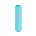 "Julia Butterfly Print Mini Bullet - Teal Blue MTMA330-BF"