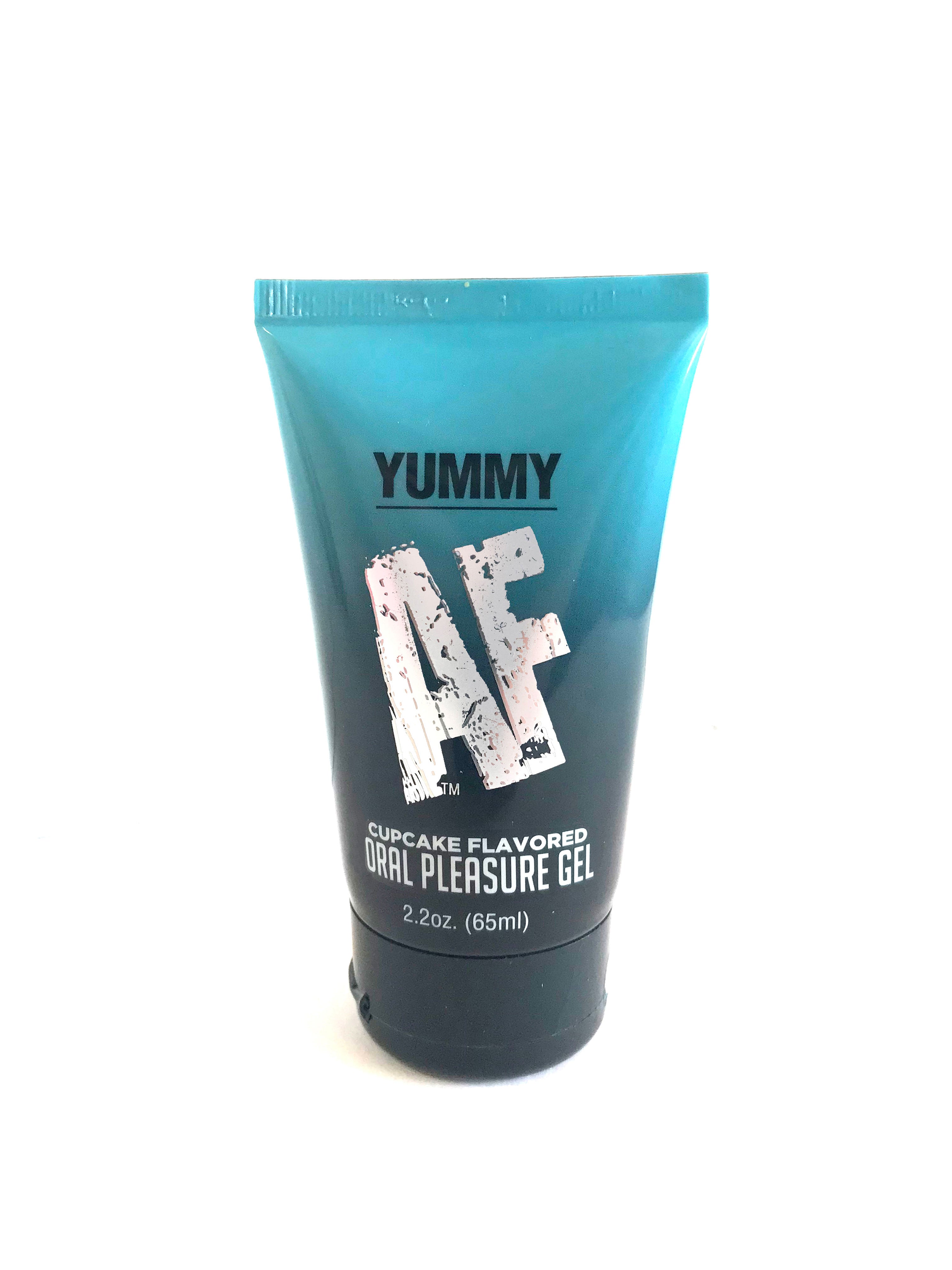 "Yummy Af - Oral Pleasure Gel 2.2 Oz - Cupcake LG-BT641"