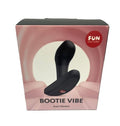 "Bootie Vibe Anal Vibrator - Black FUN-956"