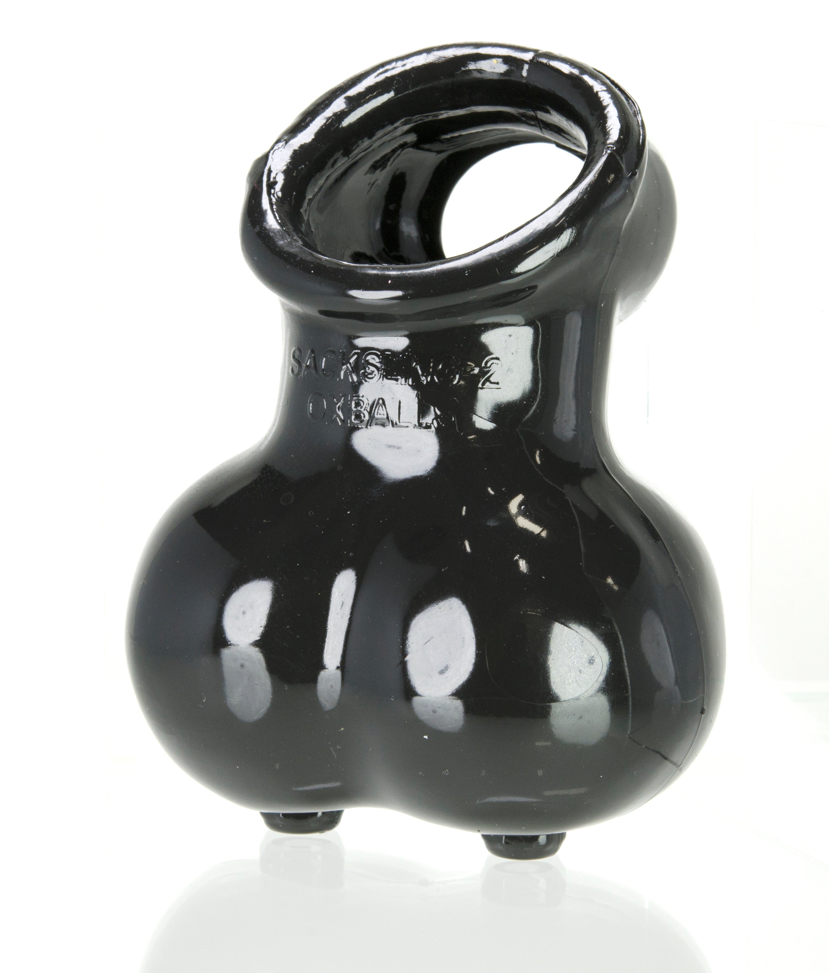"Sacksling-2, Cocksling Ballbag, Black OX-3017-BLK"