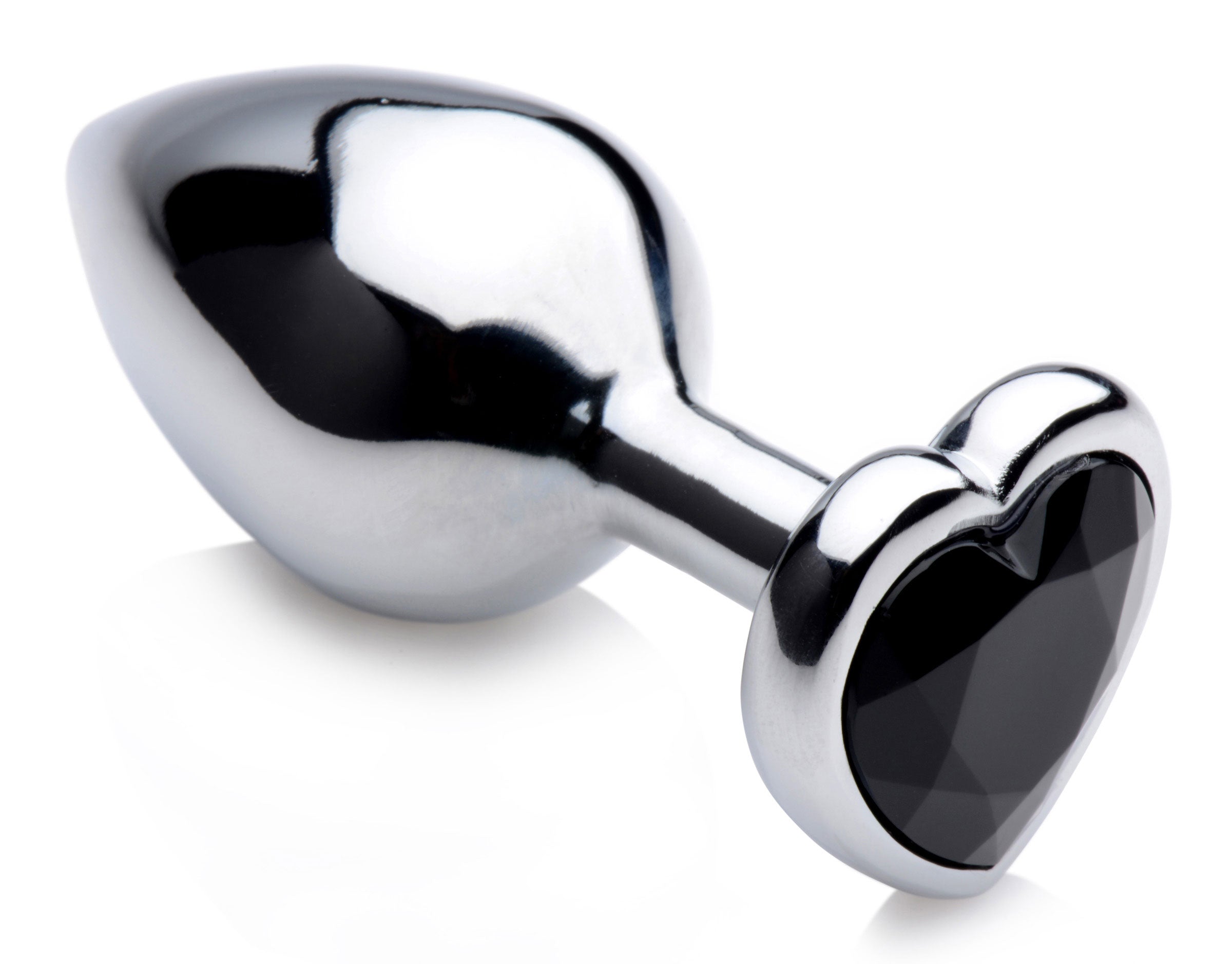 "Black Heart Gem Anal Plug - Medium BTYS-AG476M"