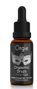 "Orgasmic Drops 1oz Intimate Arousal Gel Red Apple CC-OG-51652"