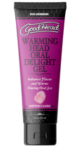 "Goodhead - Warming Head Oral Delight Gel - Cotton Candy - 4 Fl Oz Bulk DJ1361-15-BU"
