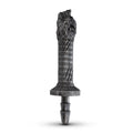 "The Realm - Rougarou - Lock on Werewolf Handle - Steel BL-48115"