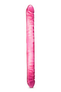 "B Yours 18 Inch Double Dildo - Pink BL-36790"