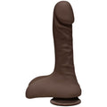 "The D - Super D 9 Inch With Balls - Chocolate DJ1700-09-CD"