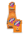 "Smack Lickable Massage Oil, 3ml Pouch Display 36pc -Peach LG-BT443PD"