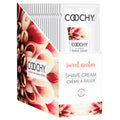 "Coochy Shave Cream - Sweet Nectar - 15 ml Foils 24 Count Display COO1006-99D"