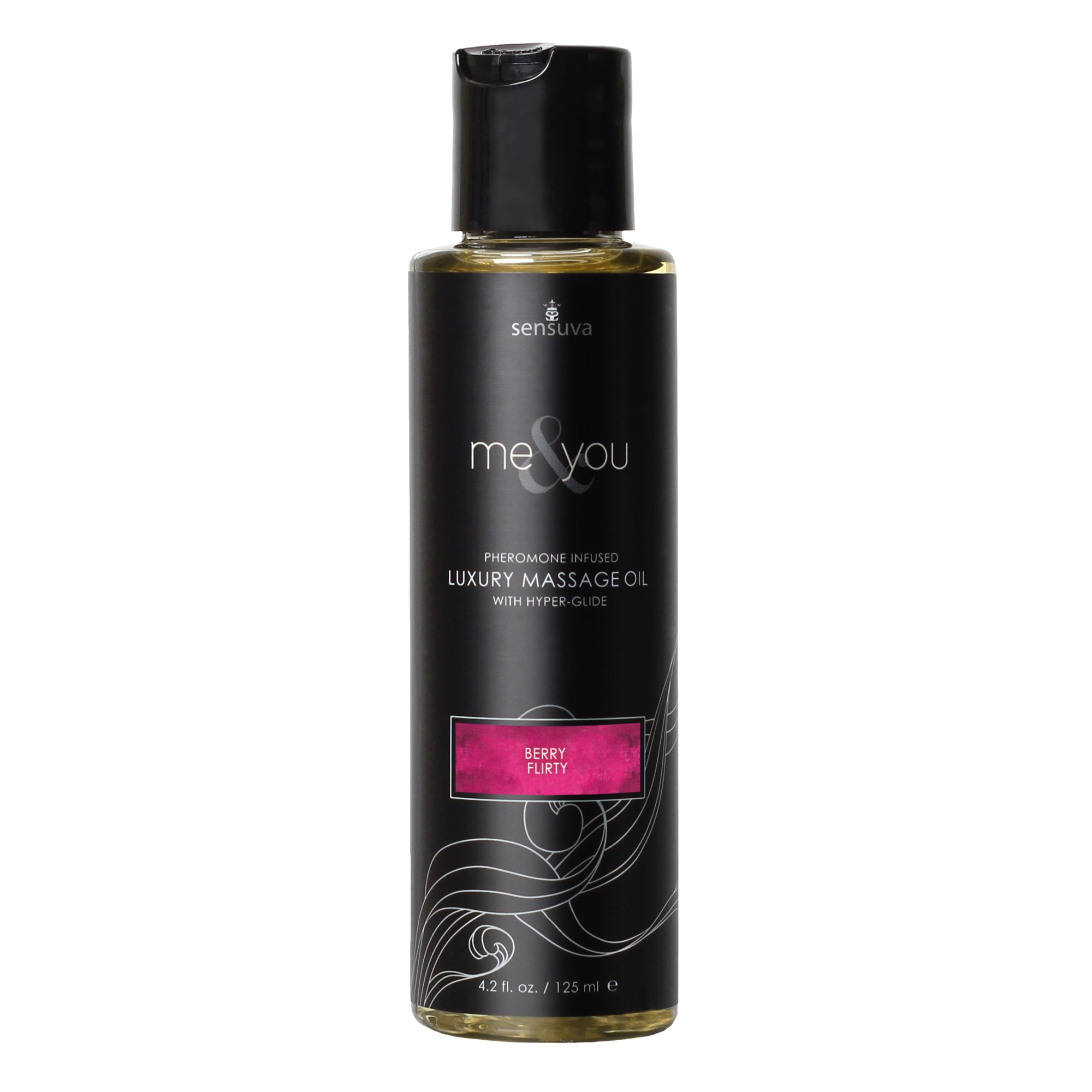 "Me and You Luxury Massage Oil - Berry Flirt - 4.2  Fl. Oz. SEN-VL455"