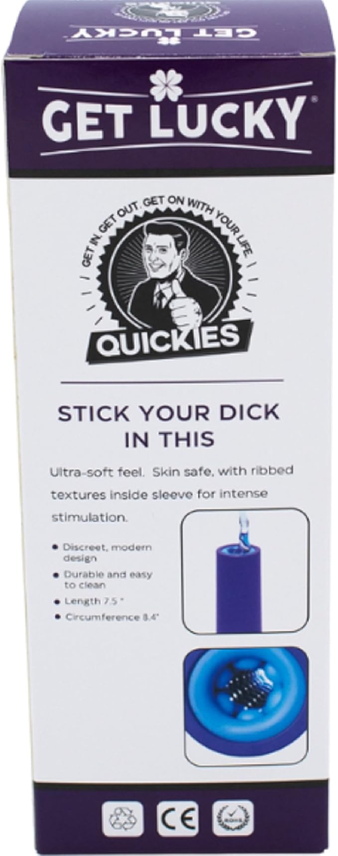 "Quickies Stick Your Dick in This Masturbator VB-GL-0527"