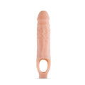 "Performance Plus - 9 Inch Silicone Cock Sheath  Penis Extender - Vanilla BL-22583"